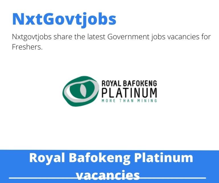 Royal Bafokeng Platinum Scraper Winch Operator Vacancies In Rustenburg 2022
