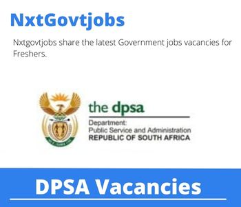 DPSA Finance Clerk Vacancies in Mmabatho 2024